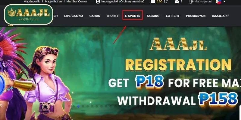  E-sports betting app ay ang susi sa panalo sa AAAJILI