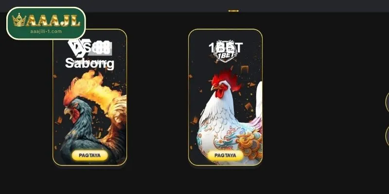 Sabong AAAJILI ang nangungunang online cockfighting sa bansa