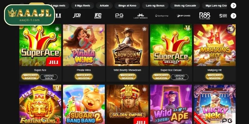 Slots ng AAAJILI ang pinakasikat na laro para sa mga Pinoy